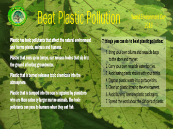 Beat Plastic Pollution HR